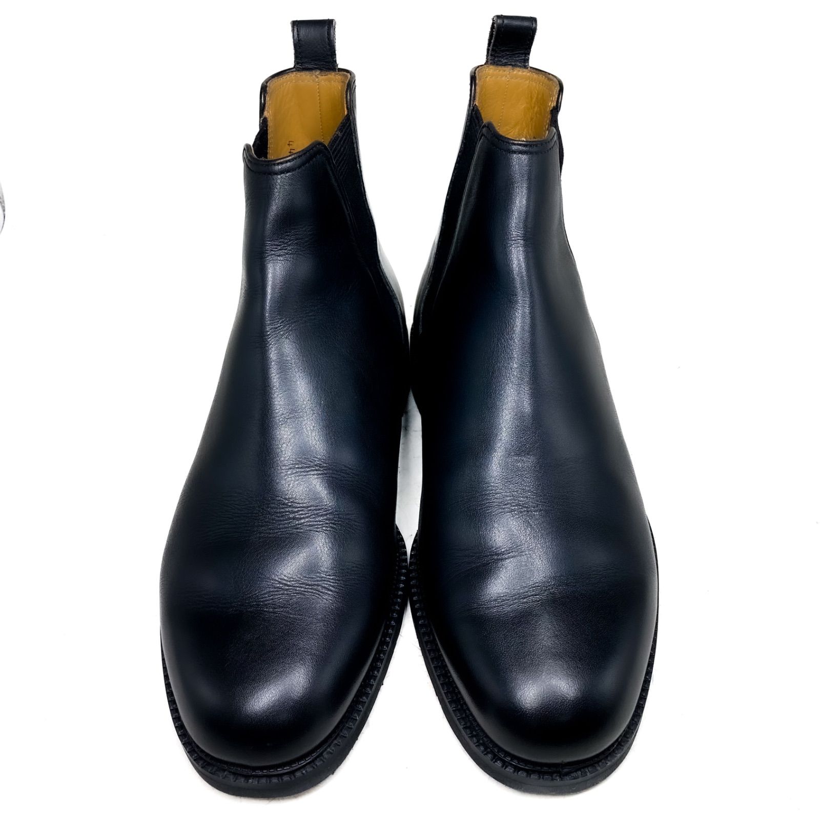 ほぼ未使用】REGAL リーガル レザーサイドゴアブーツ 639 黒 ブラック