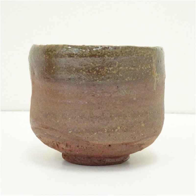 備前焼 永末隆平造 茶碗（共箱） 茶道 抹茶 おしゃれ 抹茶茶碗 抹茶碗