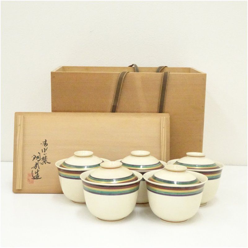 備前焼向付 5客  (骨董 古美術 アンティーク 器 食器 会席  料理 茶道具 備前焼向付 5客 (骨董 古美術 アンティーク 器 食器 会席 料理 茶道具