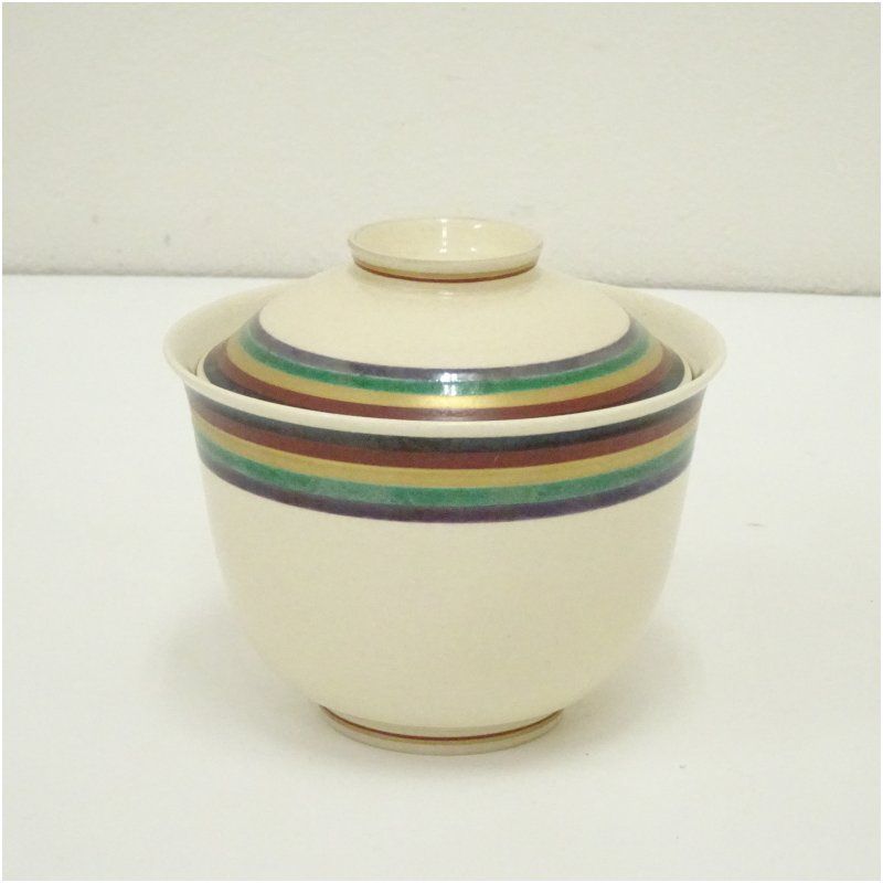 京焼 澤村陶哉造 色絵仁清独楽文向付5客（共箱） 器 和食器 おしゃれ