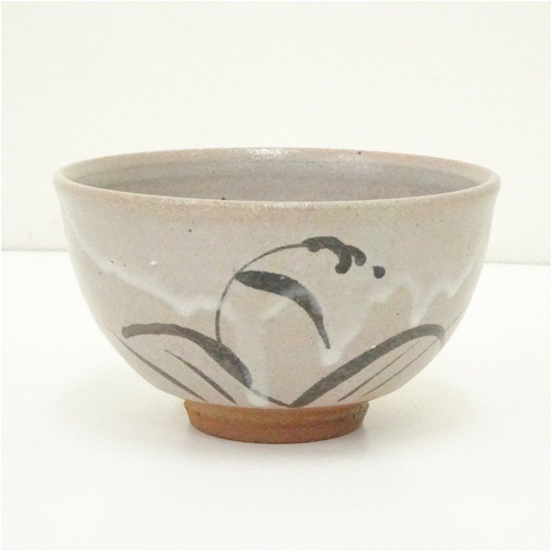 Ｔ１１　茶碗　『斑唐津手　茶碗』『奥村考山造』　共箱　抹茶碗　茶道具 唐津焼 鏡山窯造 絵唐津茶碗（共箱） 茶道 抹茶 おしゃれ 抹茶茶碗