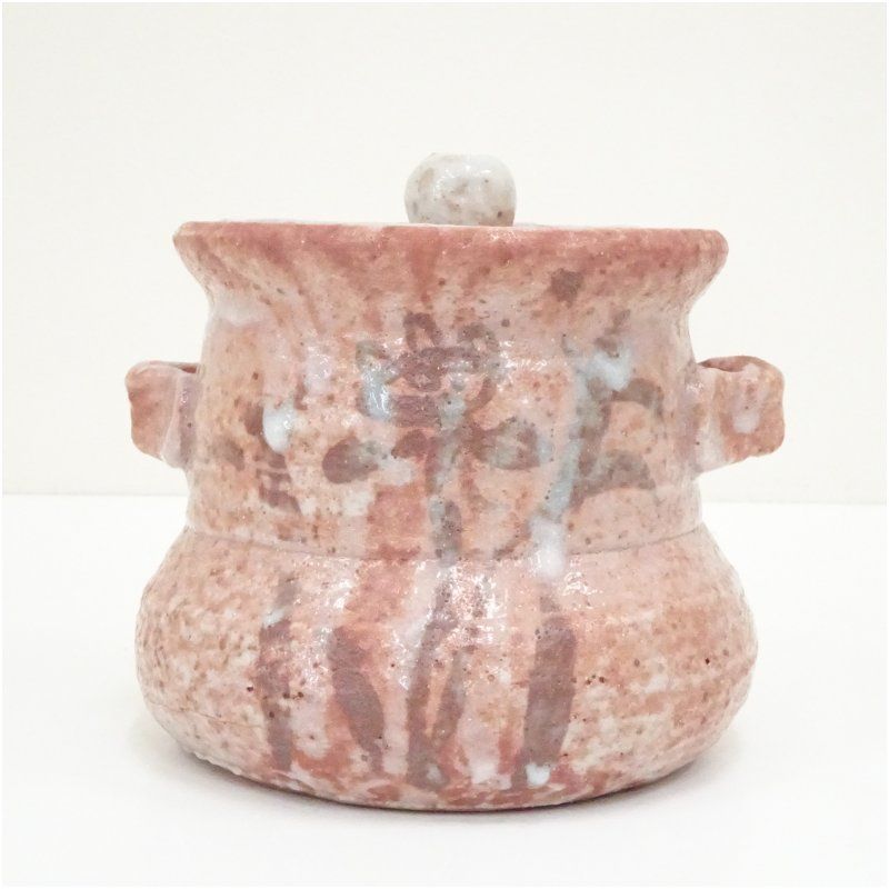 紅志野水指（保護箱） 水指し 茶道 茶道具 おしゃれ 水差し 抹茶