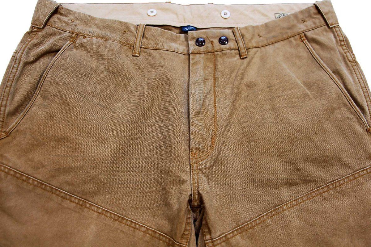 00s ポロ ラルフローレン ダブルニー コットン ダック地 ワークパンツ