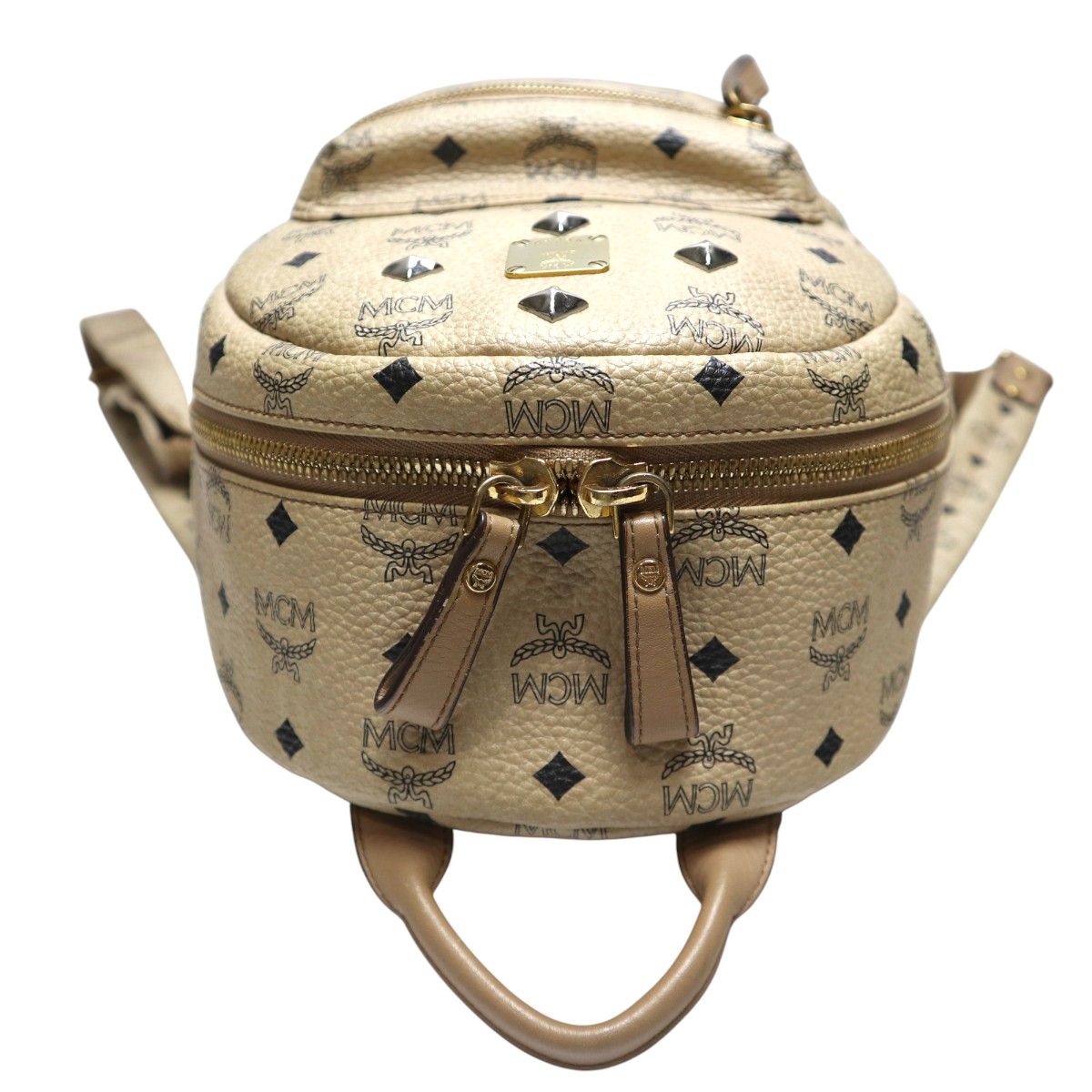 MCMヴィセトス スターク バックパック ベージュ 楽天市場】【バッグ】MCM エムシーエム ヴィセトス バックパック