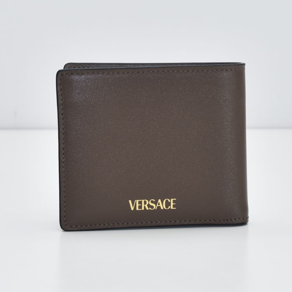 ヴェルサーチ 財布 本革 バロック メンズ メデューサ ブランド VERSACE