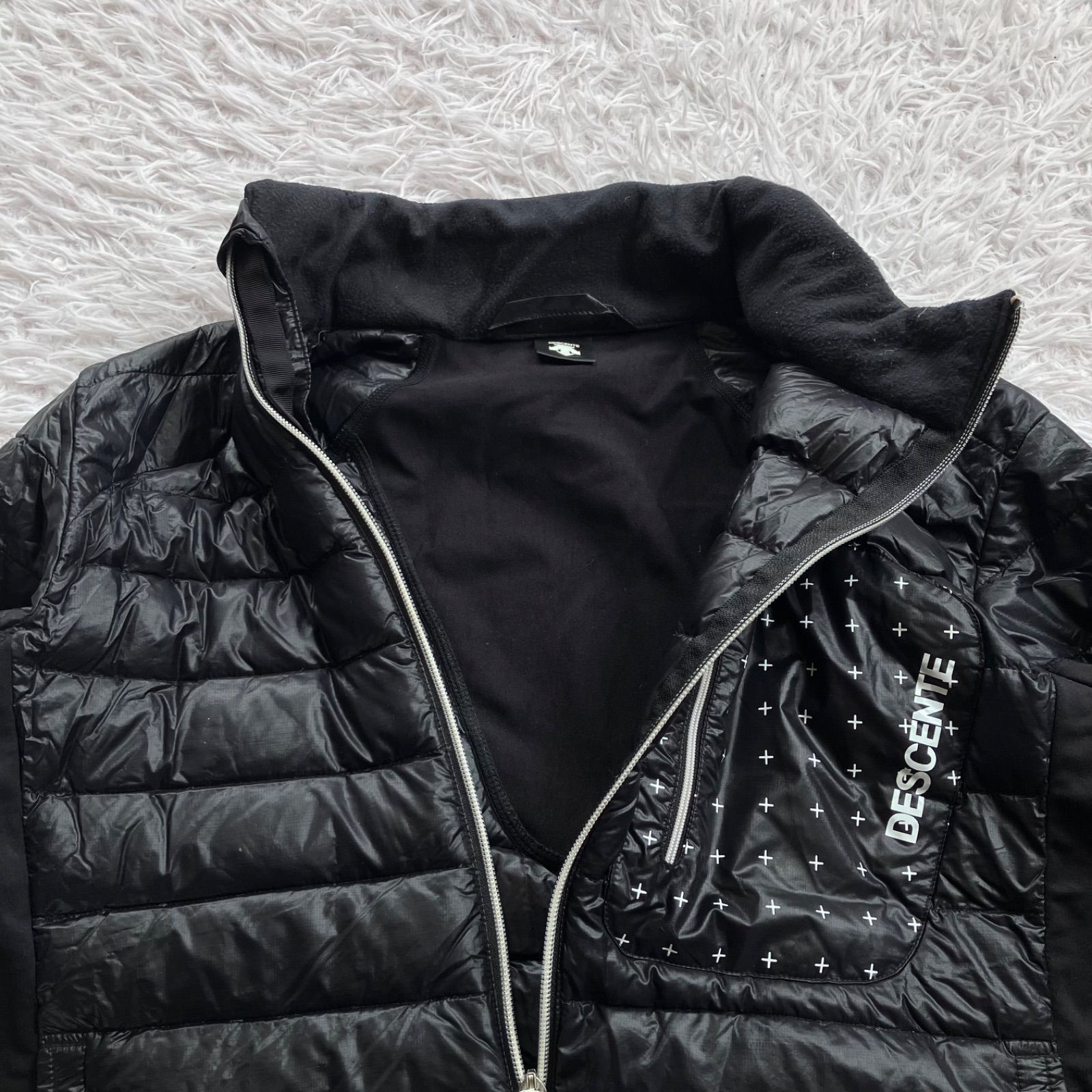 状態良 DESCENTE ダウンジャケット ミドラー インナーダウン デサント