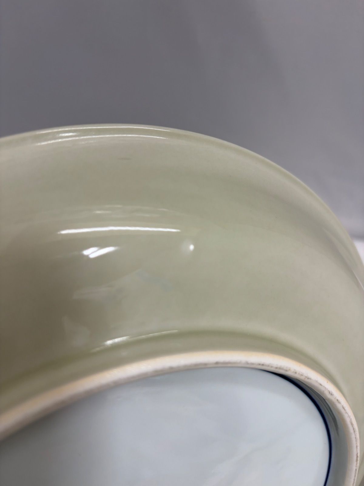 ☆希少☆源右衛門窯 ティファニー源 有田焼 青磁木の葉文 2枚 25cm