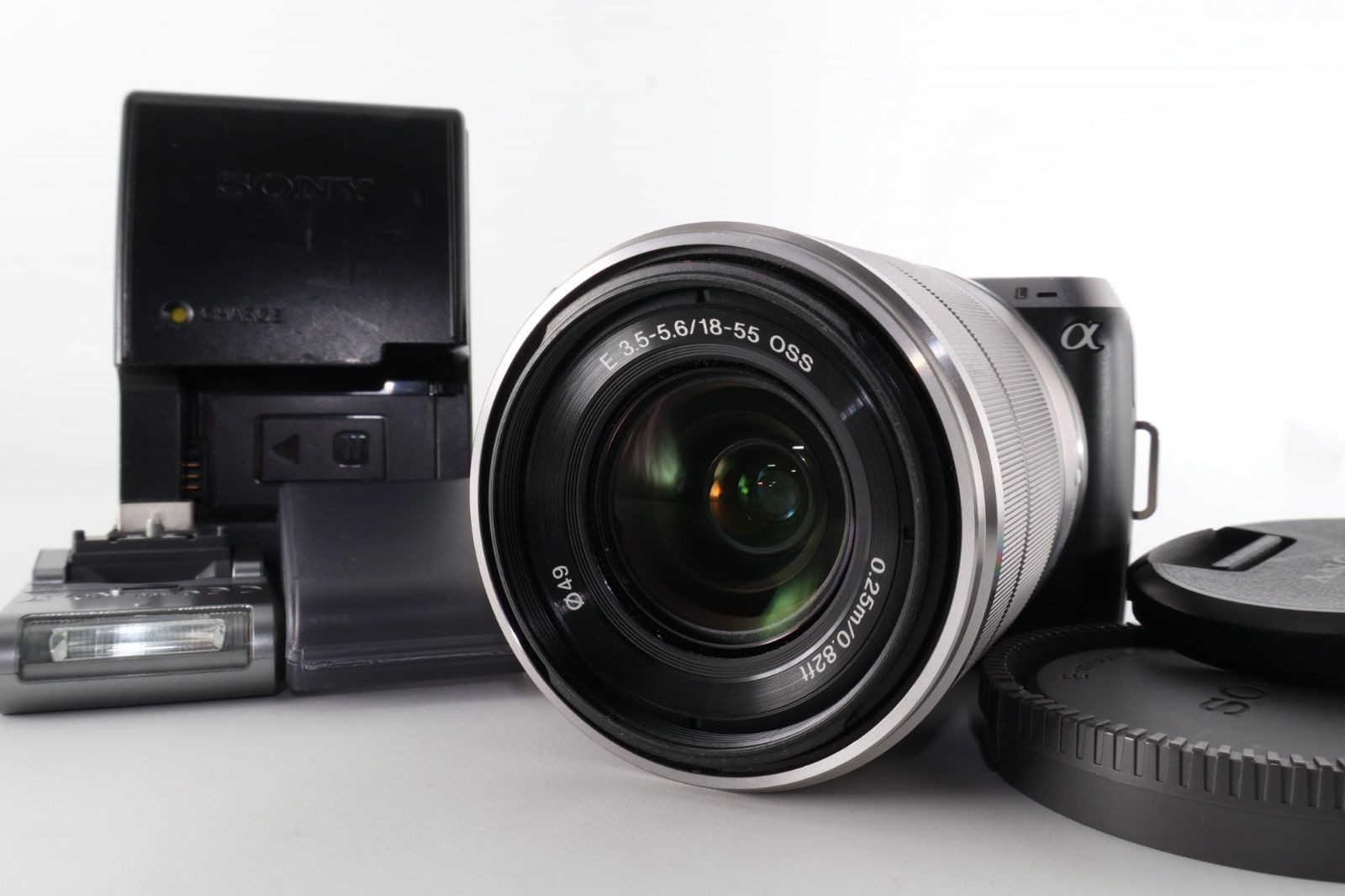 SONY ミラーレス一眼α NEX-C3 ズームレンズキット ブラック NEX-C3K/B