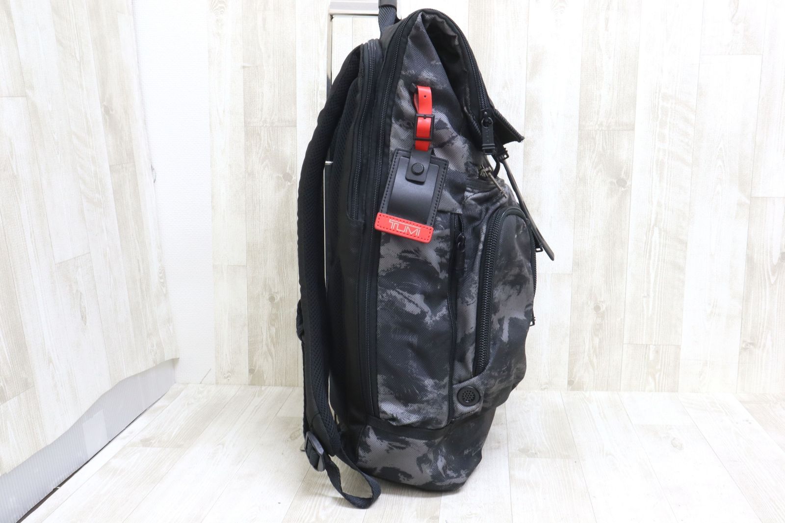 TUMI トゥミ ALPHA BRAVO カモフラージュ ロールトップ バックパック 