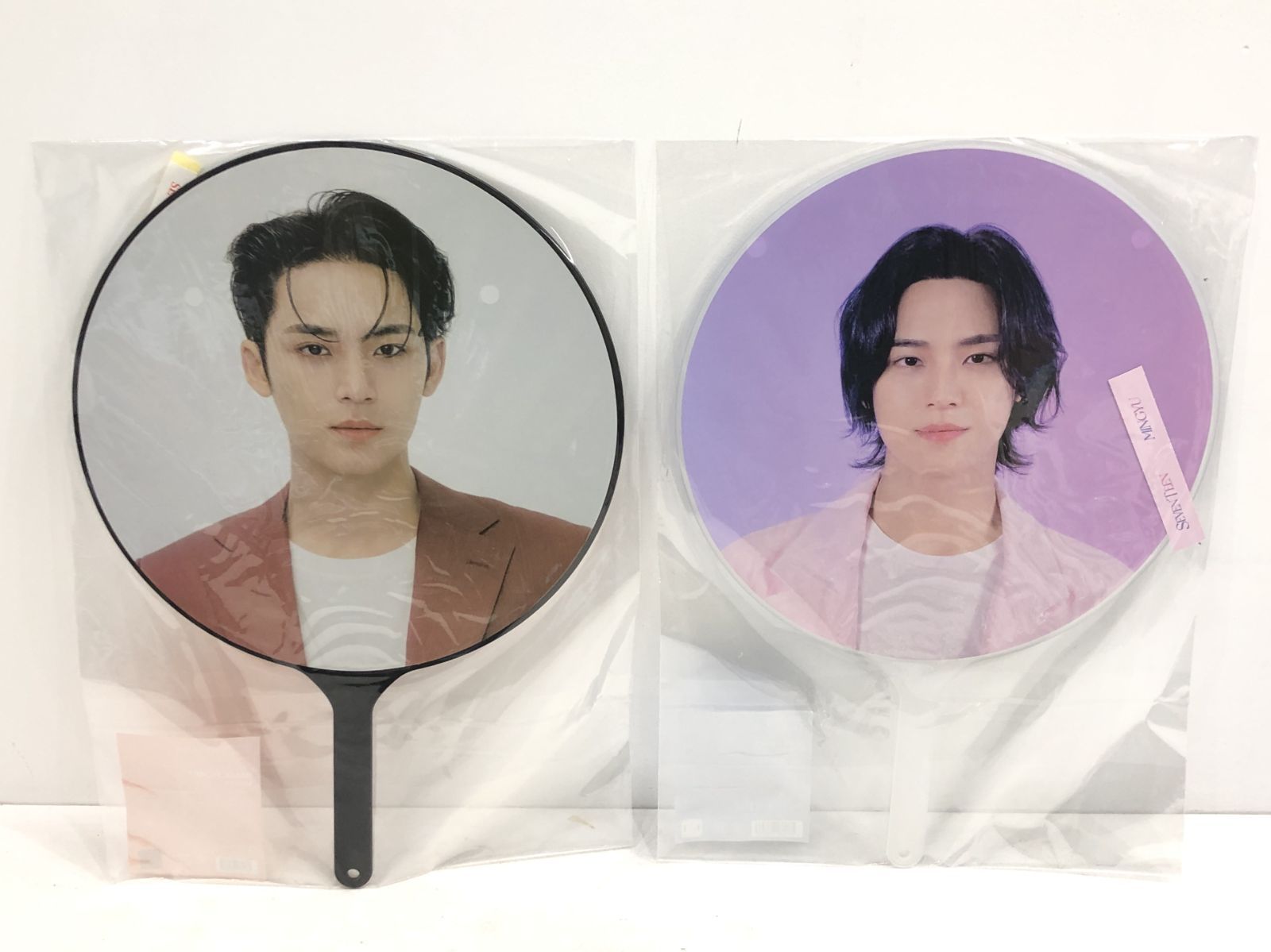 小牧店】SEVENTEEN BE THE SUN/LOVE うちわ ミンギュ セット 【T353