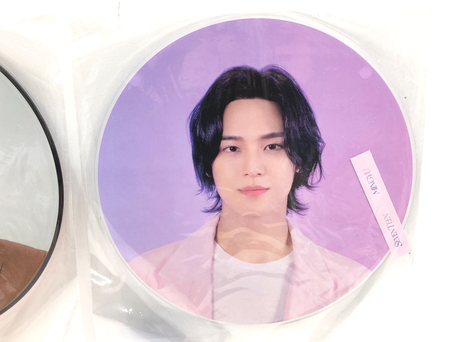 小牧店】SEVENTEEN BE THE SUN/LOVE うちわ ミンギュ セット 【T353