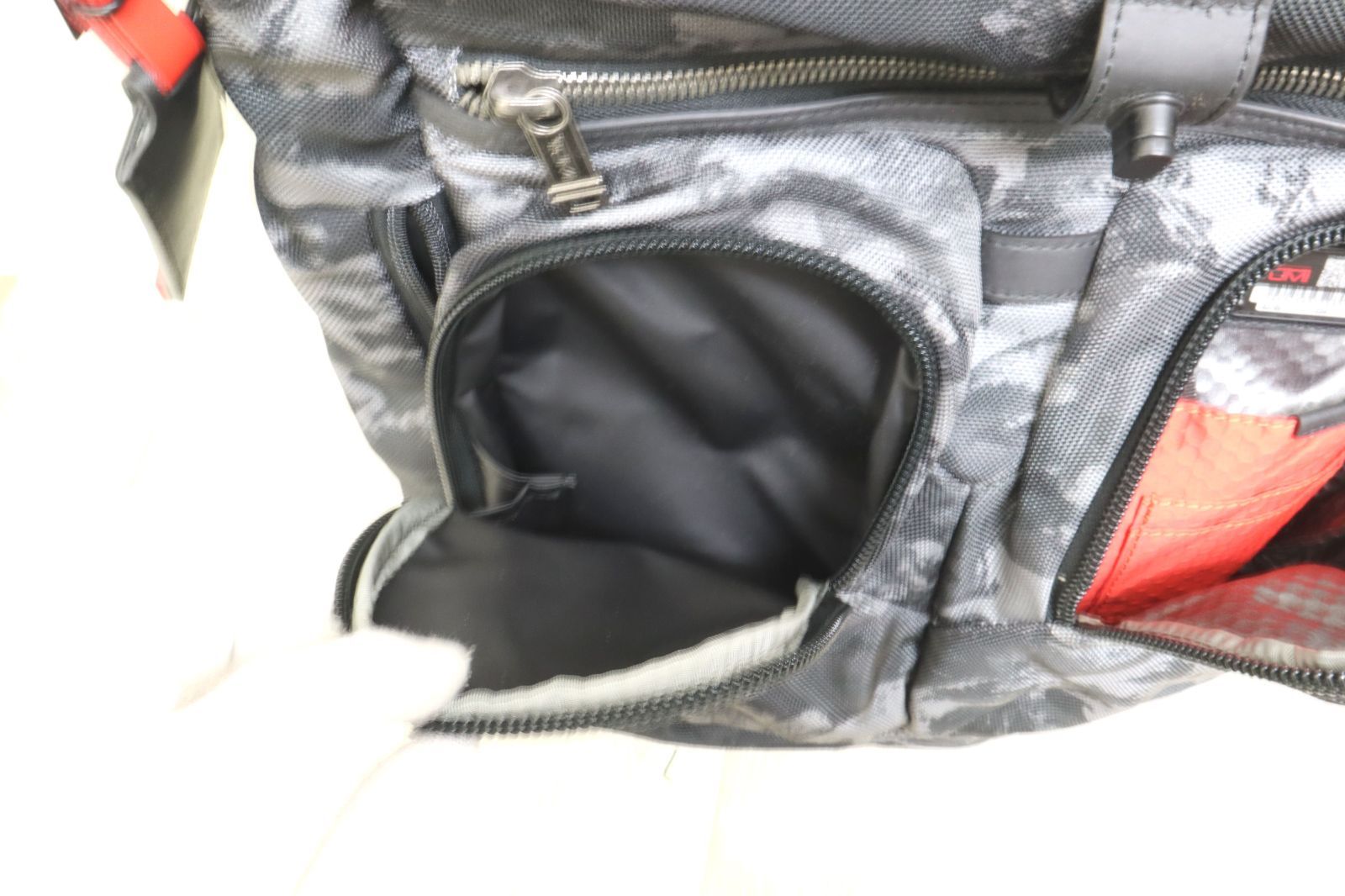美品✨トゥミ バックパック カモフラ柄 ALPHA BRAVO ロールトップ