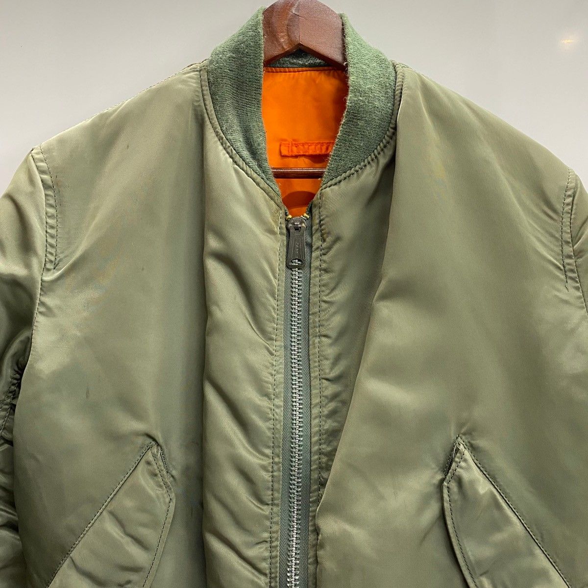 【専用】80〜90's ALPHA INDERSTRIES MA-1 ALPHA INDUSTRIES(アルファインダストリーズ) / 80s/USA製/MA-1/IDEAL