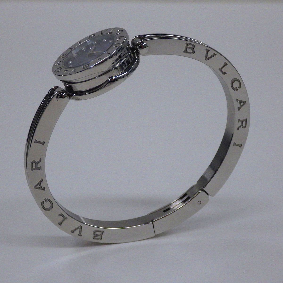 BVLGARI ブルガリ B-ZERO1 ビーゼロワン バングルウォッチ 12P ダイヤ 
