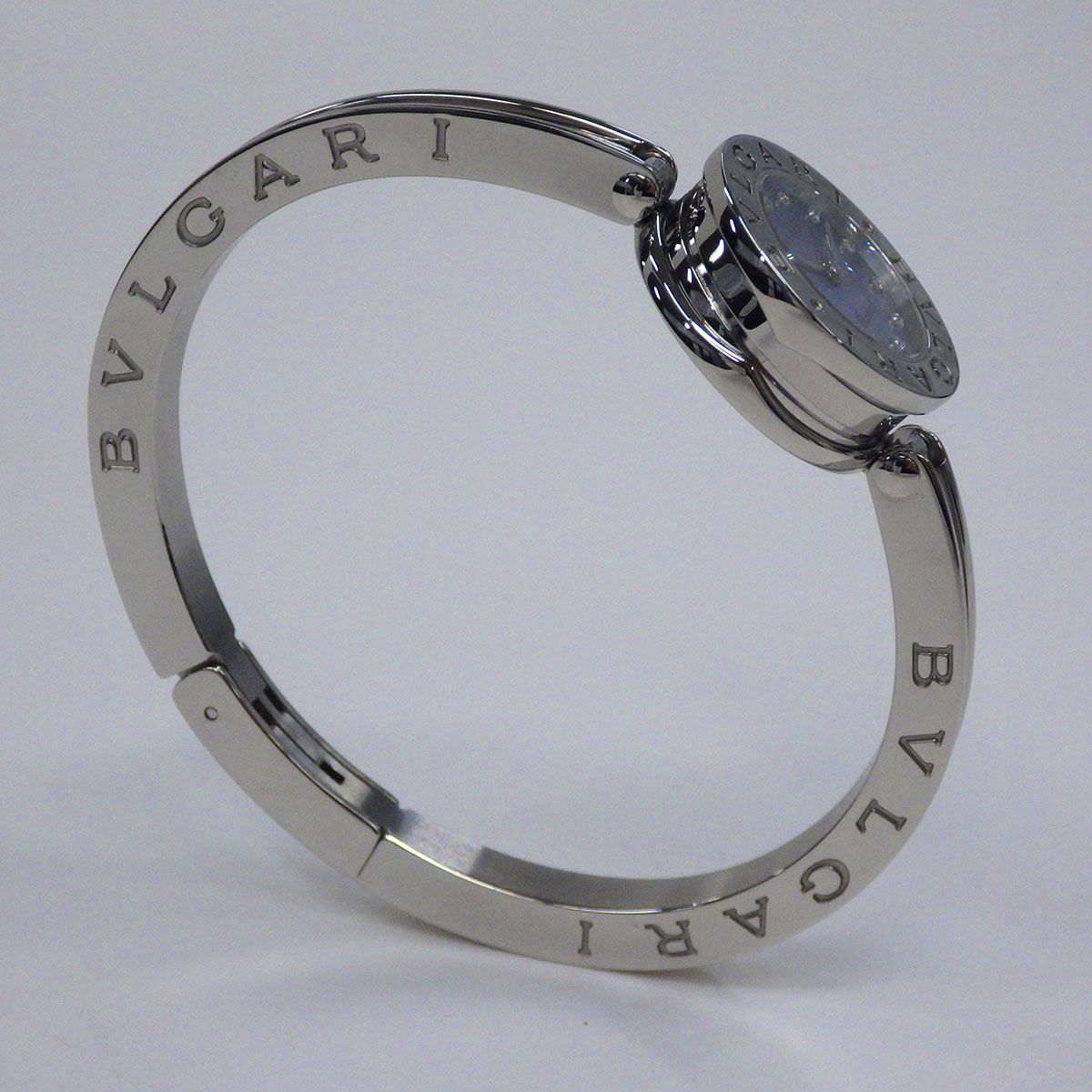 BVLGARI ブルガリ B-ZERO1 ビーゼロワン バングルウォッチ 12P ダイヤ 