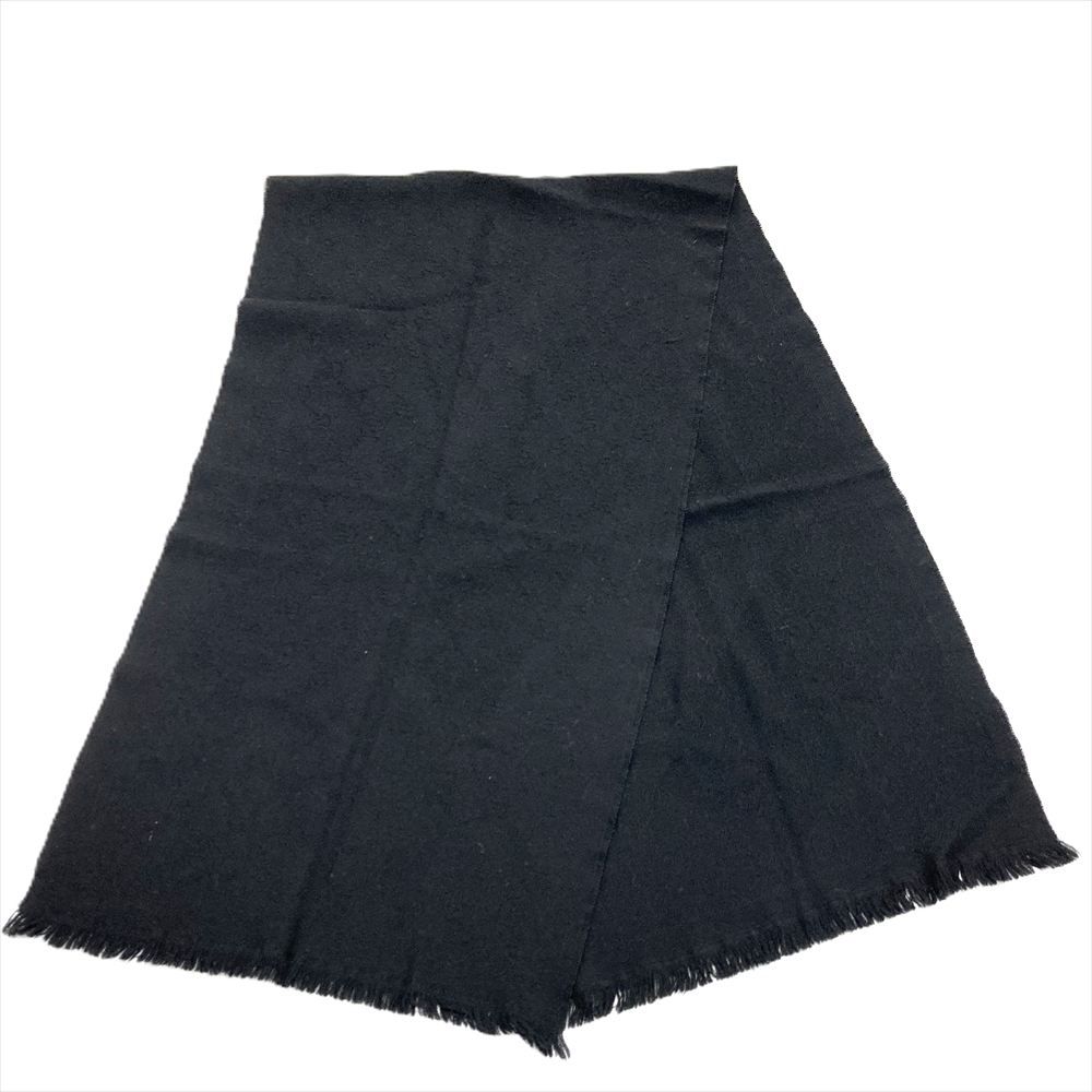 グッチ GUCCI ストール GGパターン マフラー ウール ブラック ユニ