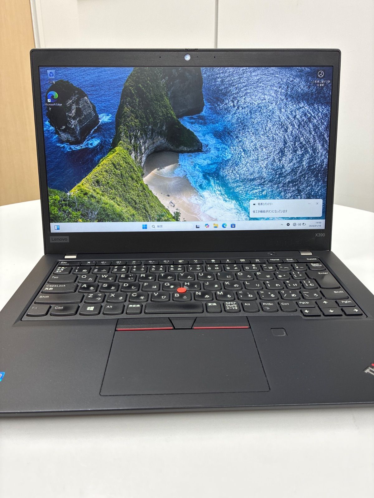 動作確認済】Lenovo ThinkPad X390 Core i5 第8世代 SSD256GB Win11