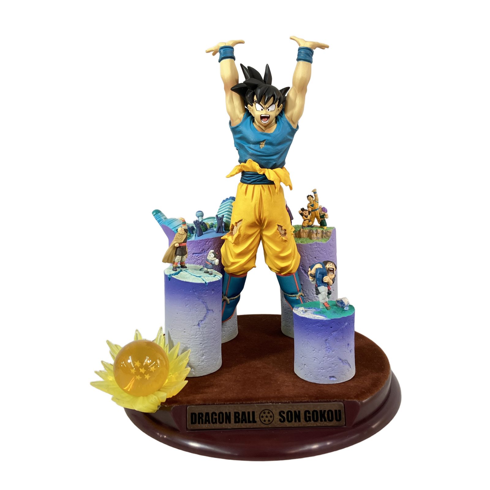 ドラゴンボールセレクション 巻七 孫悟空 （元気玉）フィギュア 集英社 ドラゴンボール セレクション 巻七 孫悟空 元気玉 フィギュア