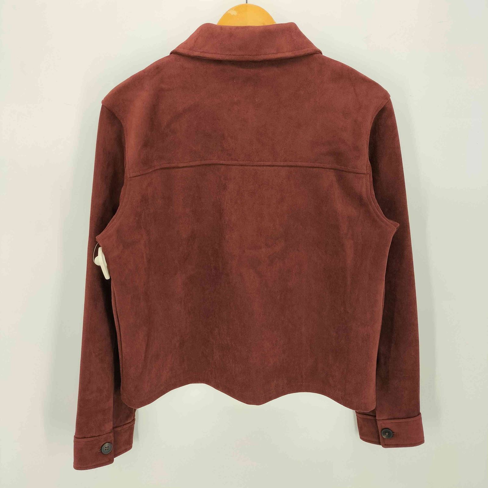 ザラ ZARA FAUX SUEDE JACKET フェイク スエード ジャケット