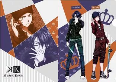 アニメK アニくじ missing Kings クリアファイルセット 2枚組 アニメK