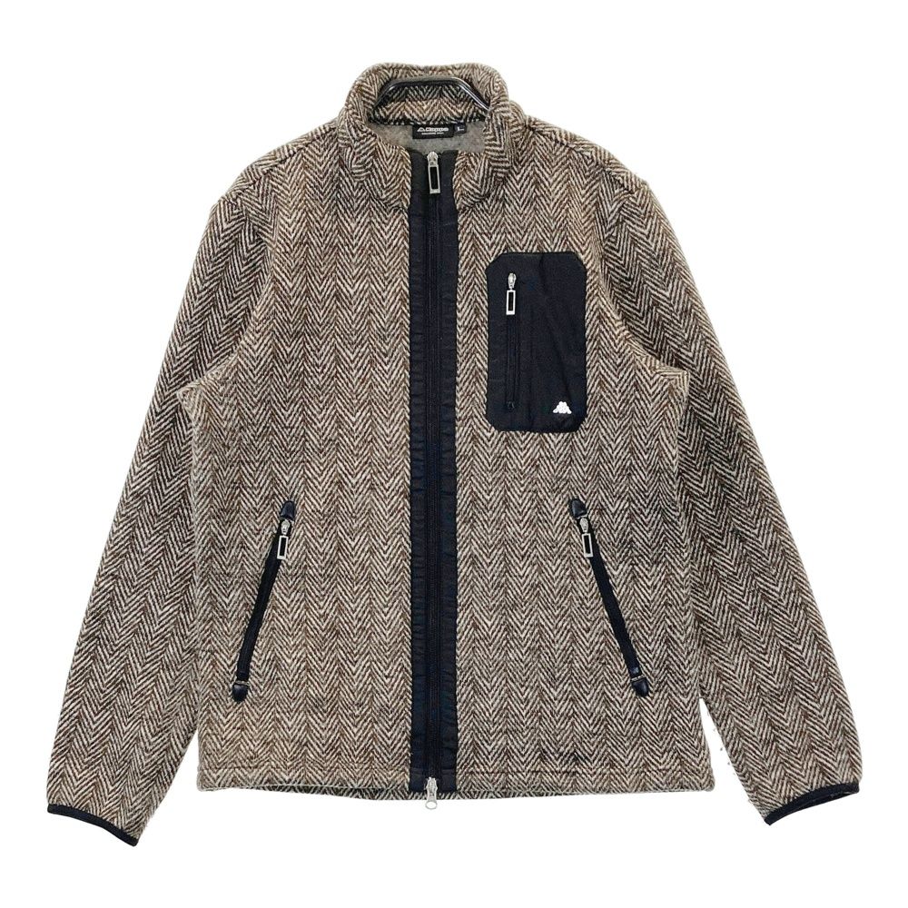 サイズ：L KAPPA GOLF カッパゴルフ 裏起毛 ニット ジップジャケット