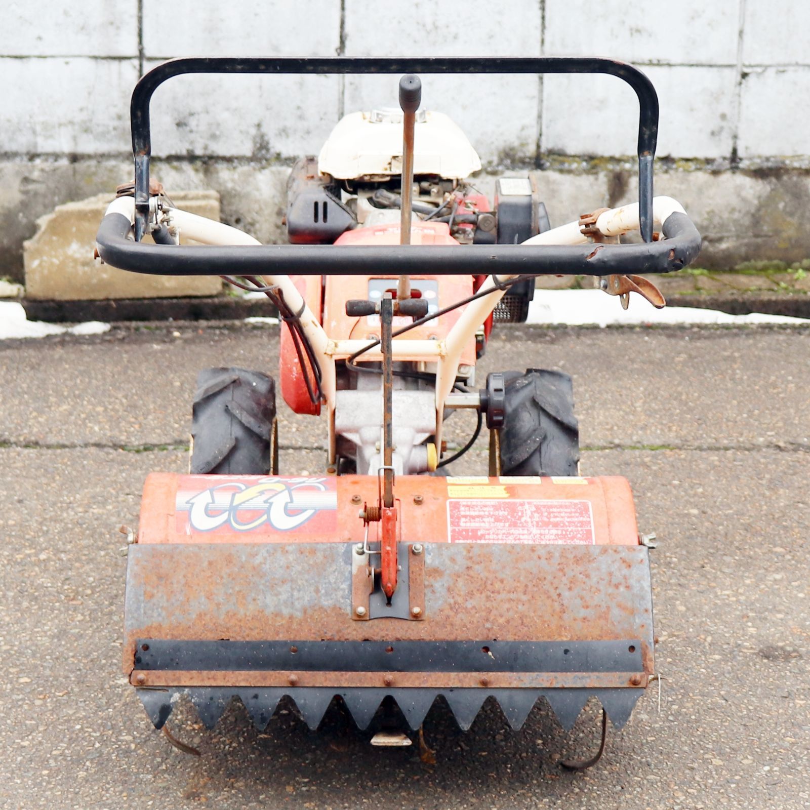 新潟発 ヤンマー 管理機 MRT6RZ ミスターポチ リコイル ガソリン 一軸
