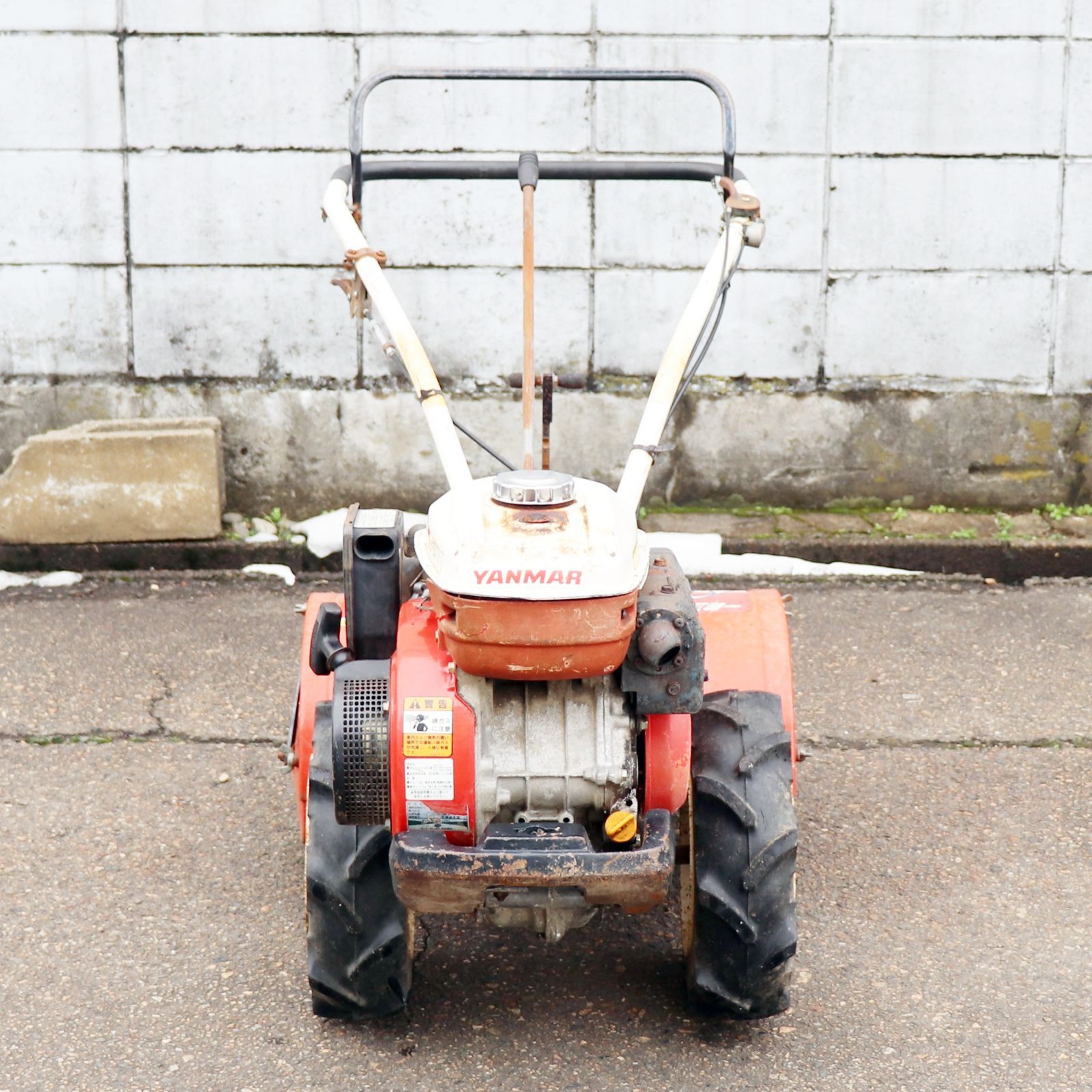 新潟発 ヤンマー 管理機 MRT6RZ ミスターポチ リコイル ガソリン 一軸