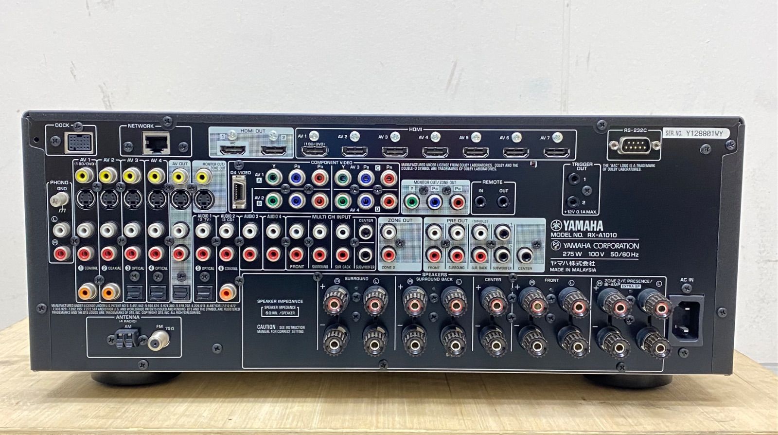 YAMAHA ヤマハ AVレシーバー AVENTAGE RX-A1010 2011年製 - メルカリ