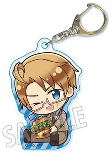 中古】雑貨 アメリカ(ハンバーガー) ぎゅぎゅっとアクリルキーホルダー