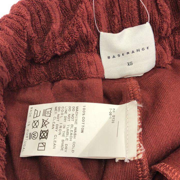 BASERANGE (ベースレンジ)DOUGLAS パンツボルドーFREE - メルカリ 