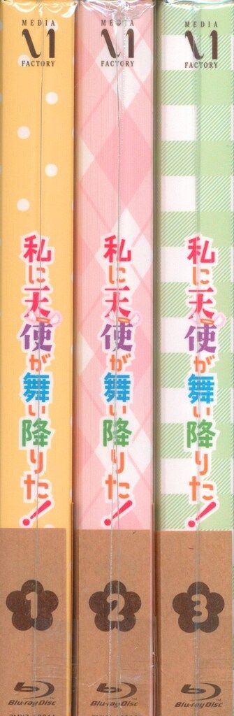 アニメBlu-ray 初回)私に天使が舞い降りた!全3巻 セット
