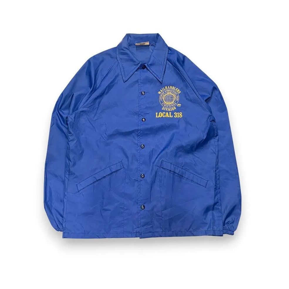 70s 80s 90s King Louie 企業ロゴ コーチジャケット ナイロン