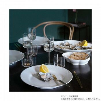 C)ロイヤルコペンハーゲン ホワイトエレメンツ プレート 26CM 1017498