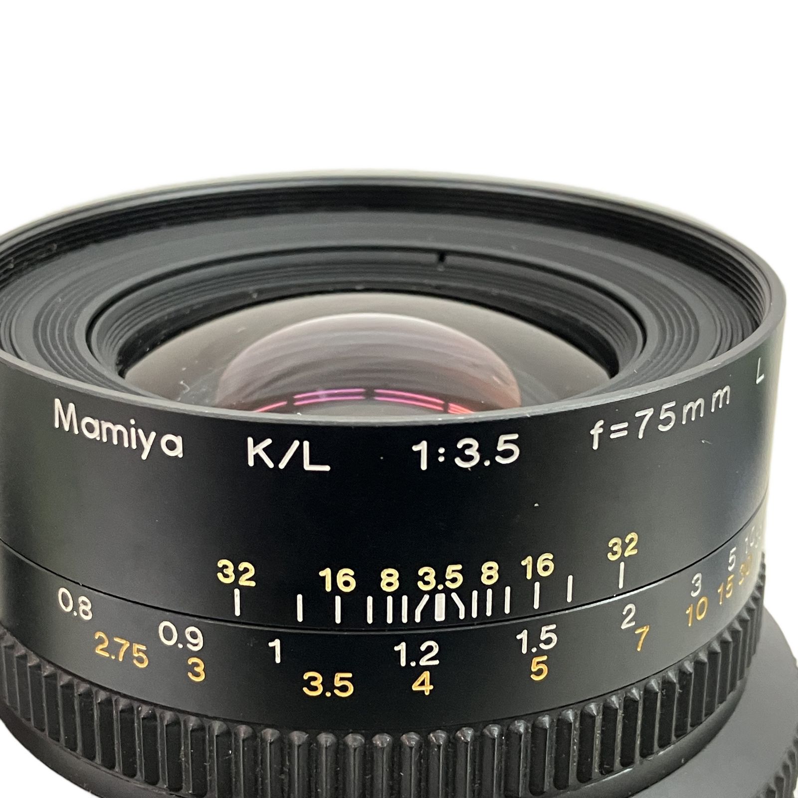 MAMIYA K/L F3.5 75mm L レンズ 中判カメラ用 マミヤ カメラレンズ