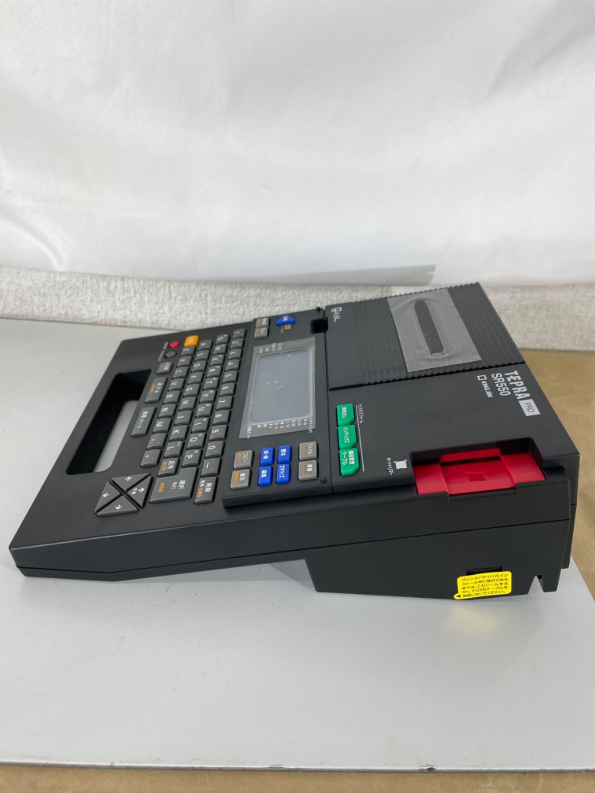 KING JIM TEPRA SR550 テプラ 電源付き KING JIM TEPRA SR550 テプラ