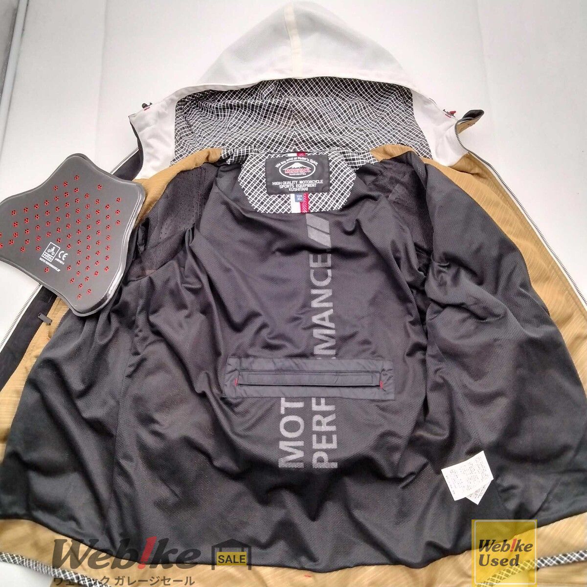 KUSHITANI K-2402 フル メッシュジャケット(XL) | サイズ：XL