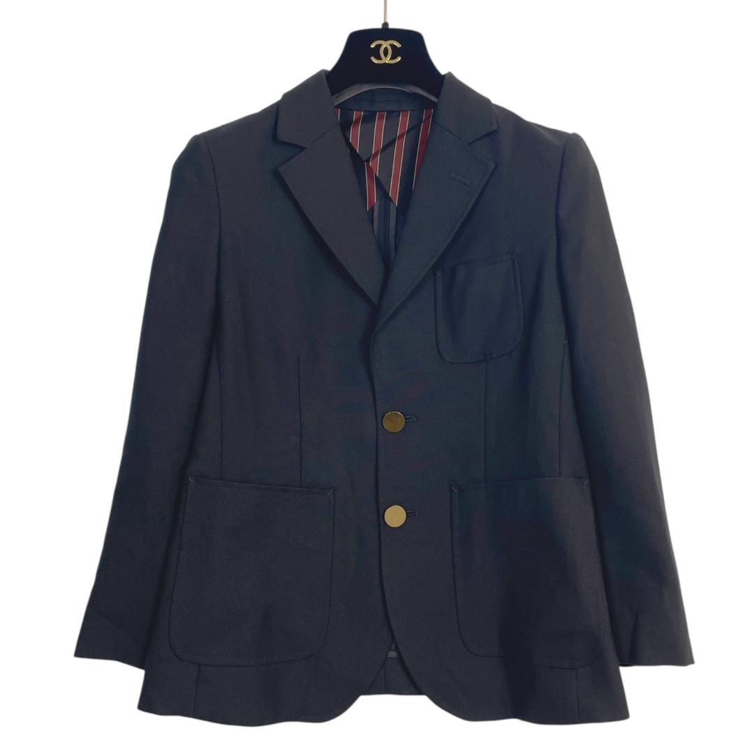 美品】MACPHEE テーラード ジャケット 38 春夏 ネイビー - メルカリ