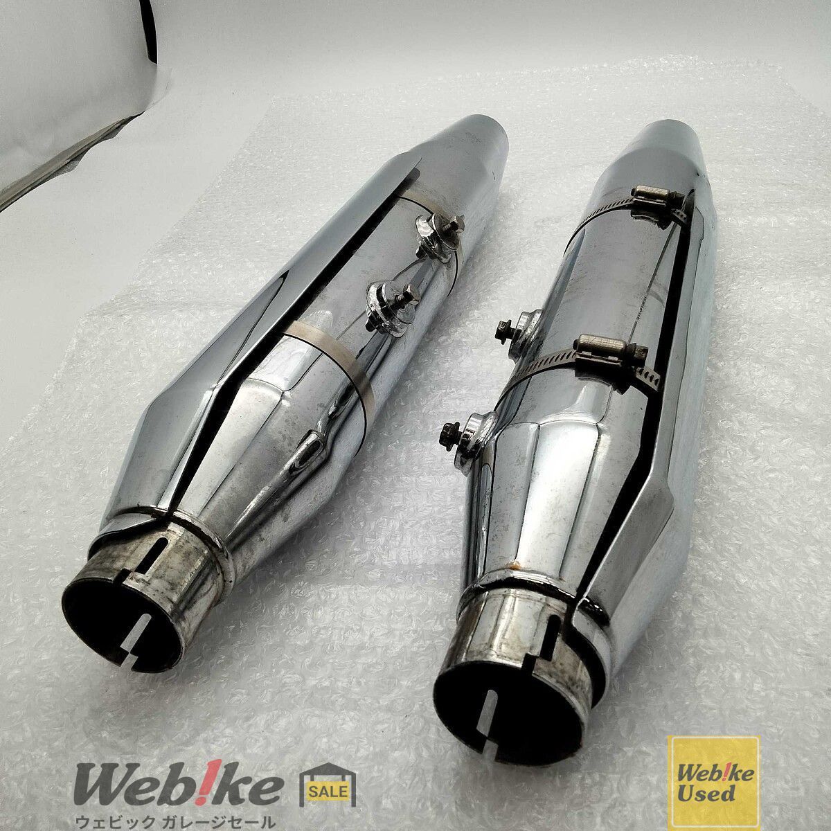 ハーレーダビッドソン純正中古パーツ FLSTN 1580 スリップオンマフラー