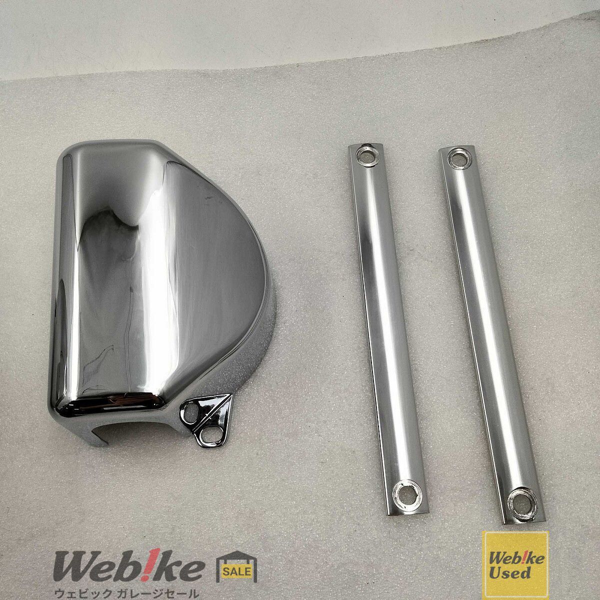 ハーレーダビッドソン純正中古パーツ FLSTF クローム ヘッドライト