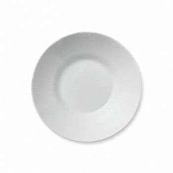 C)ロイヤルコペンハーゲン ホワイトエレメンツ ディープ プレート 24CM