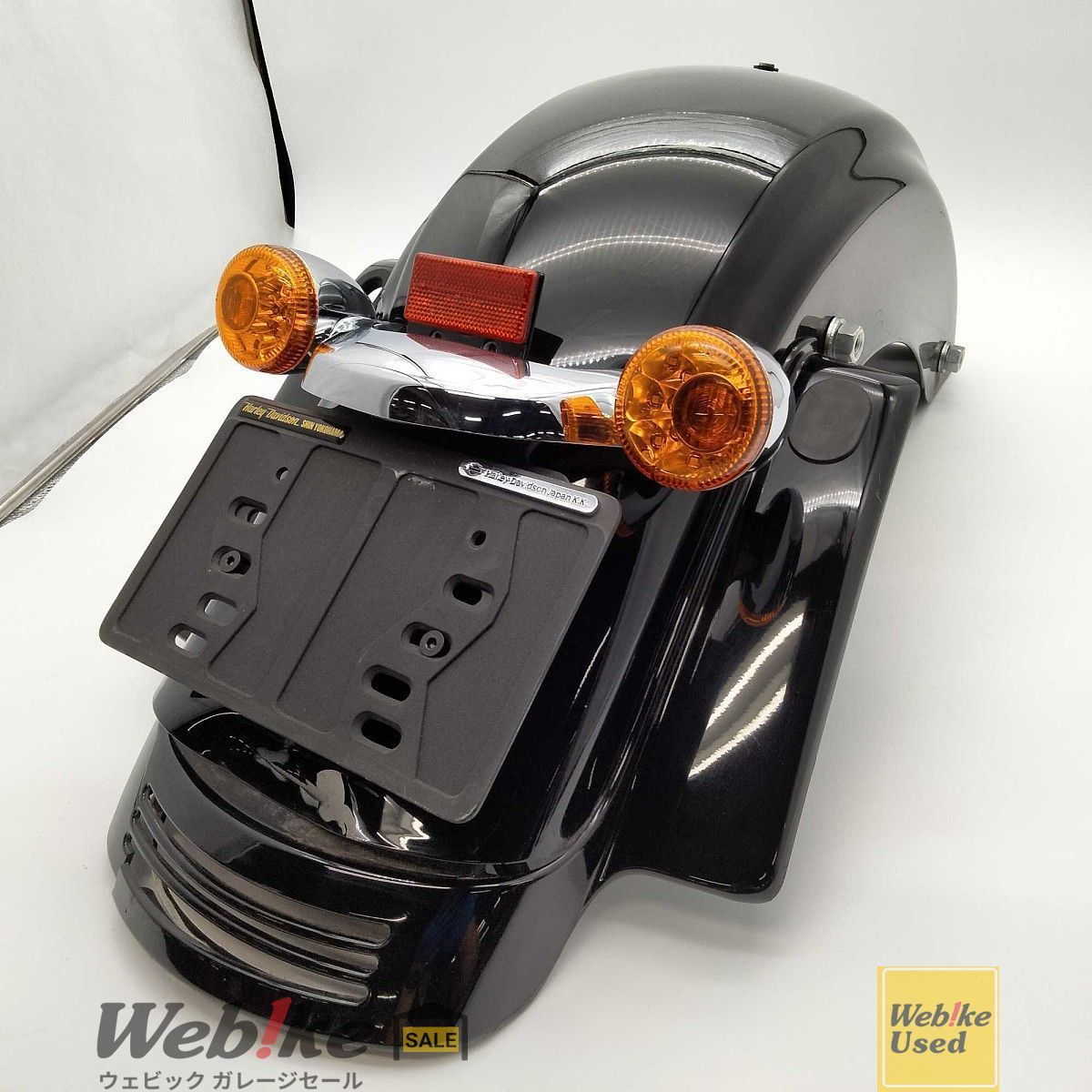 ハーレーダビッドソン純正中古パーツ FLHX リアフェンダーセット