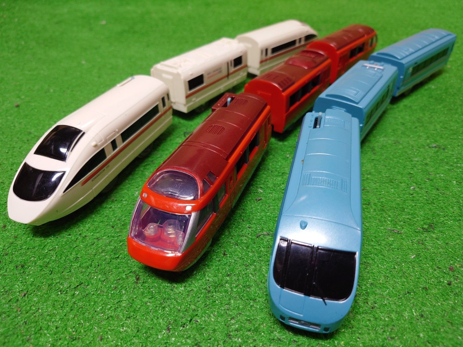 プラレール 小田急ロマンスカー まとめ3品セット - メルカリ