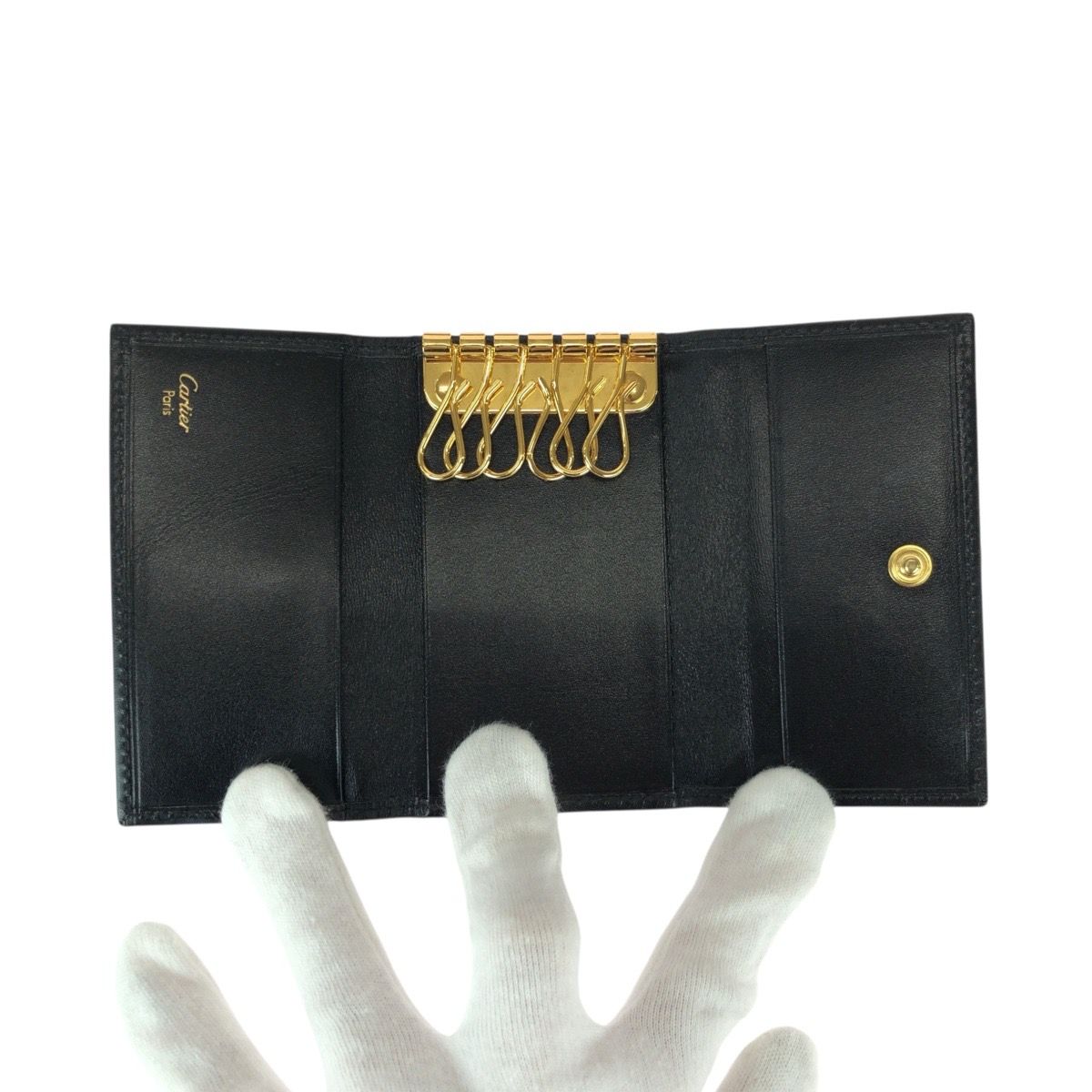 超美品 CARTIER カルティエ パシャ ドゥ カルティエ ブラック 黒