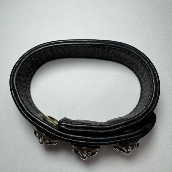 CHROME HEARTS/クロムハーツ 3BTN/2SNP/クロスボール3ボタンレザー