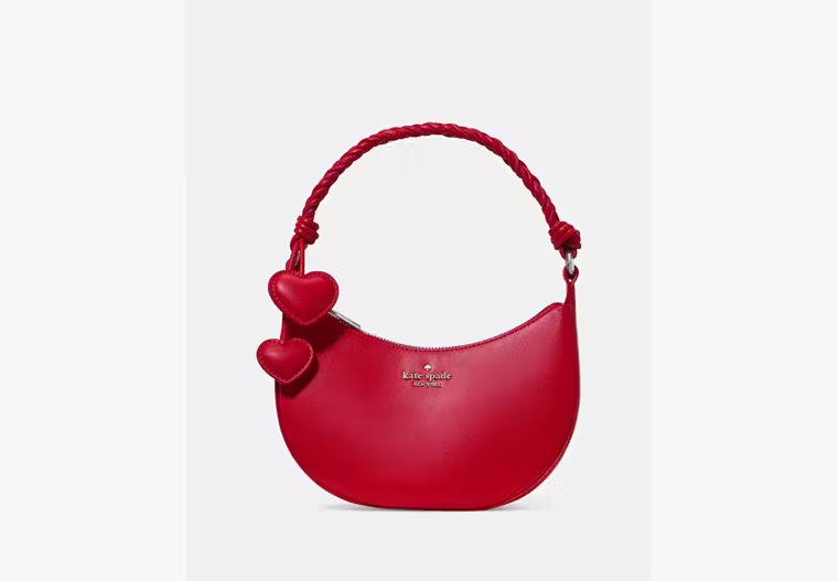 kate spade バラ型赤パーティーバッグ ♪153 kate spade new york ケイトスペード ニューヨーク ノヴァ