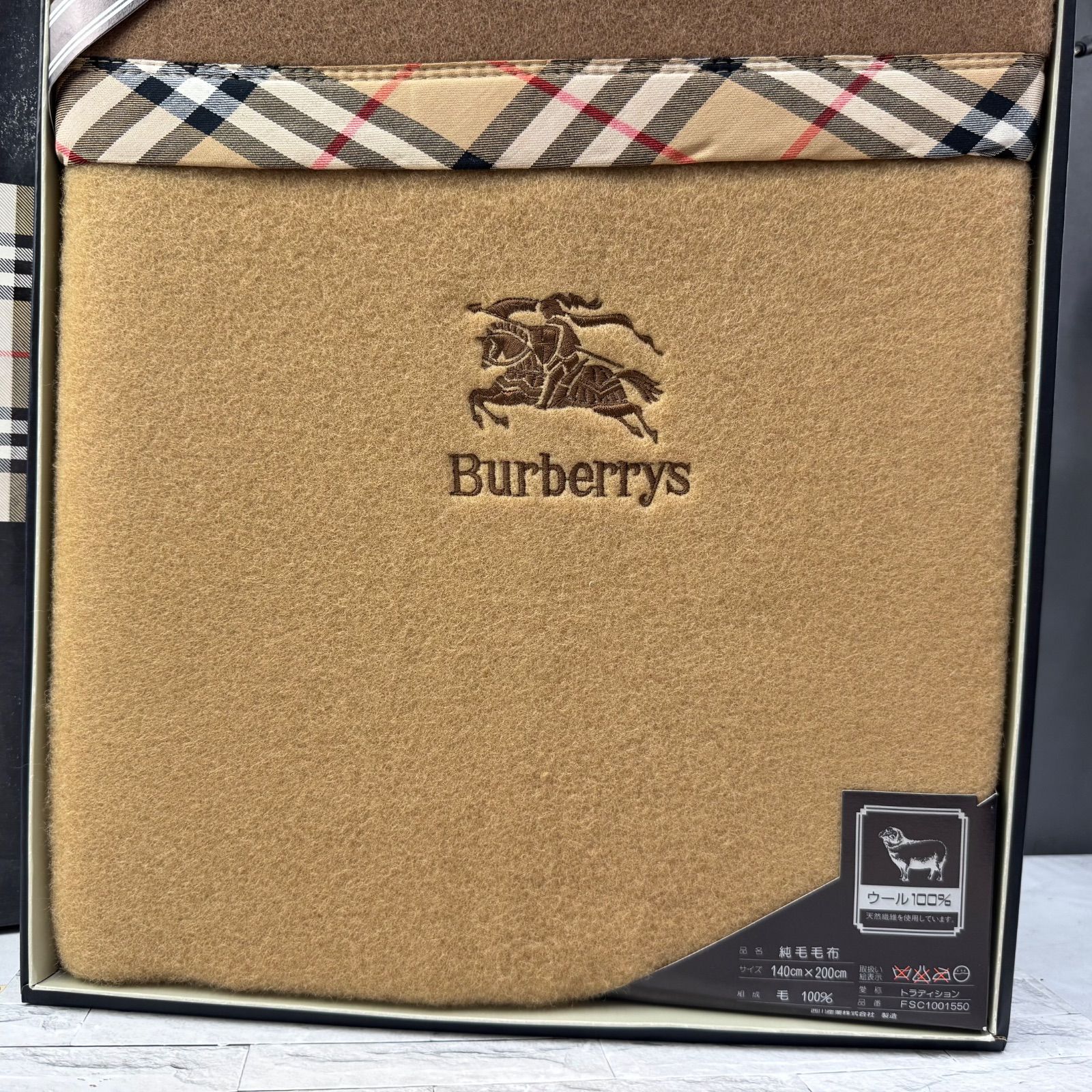 【Burberrys】毛布 2026年最新】バーバリー 毛布の人気アイテム - メルカリ
