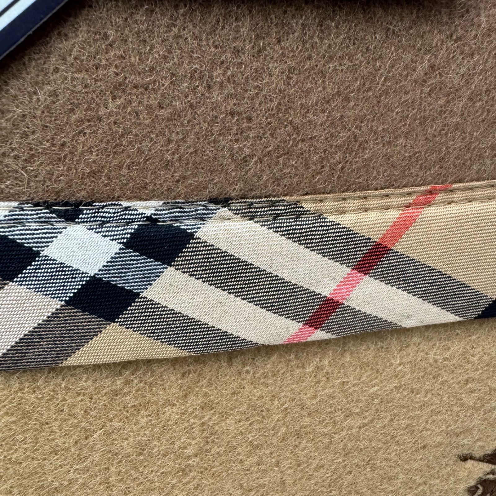 DA63 burberrys バーバリー 純毛毛布 ウール100% - メルカリ