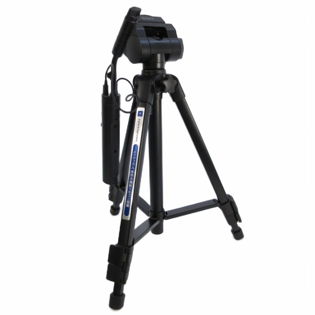 ソニー SONY ハンディカム用 リモコン付き三脚 VCT-50AV 動作未確認 黒