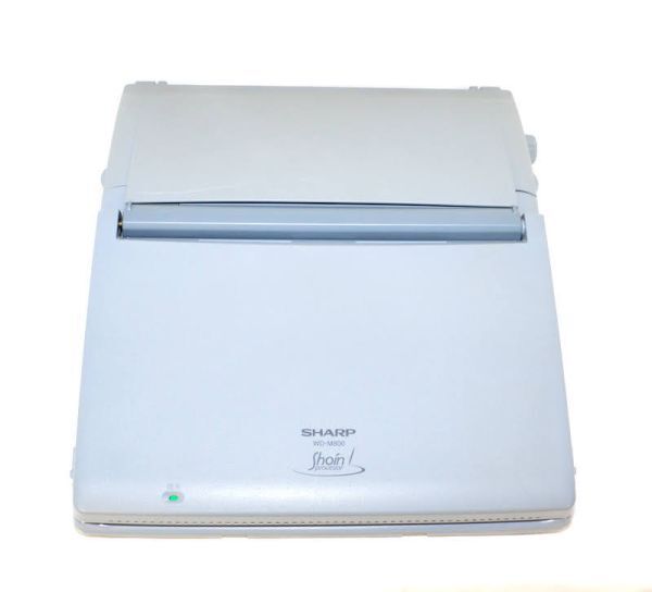 FD動確済/印刷OK】SHARP シャープ WD-M800 ワープロ Shoin 書院 カラー