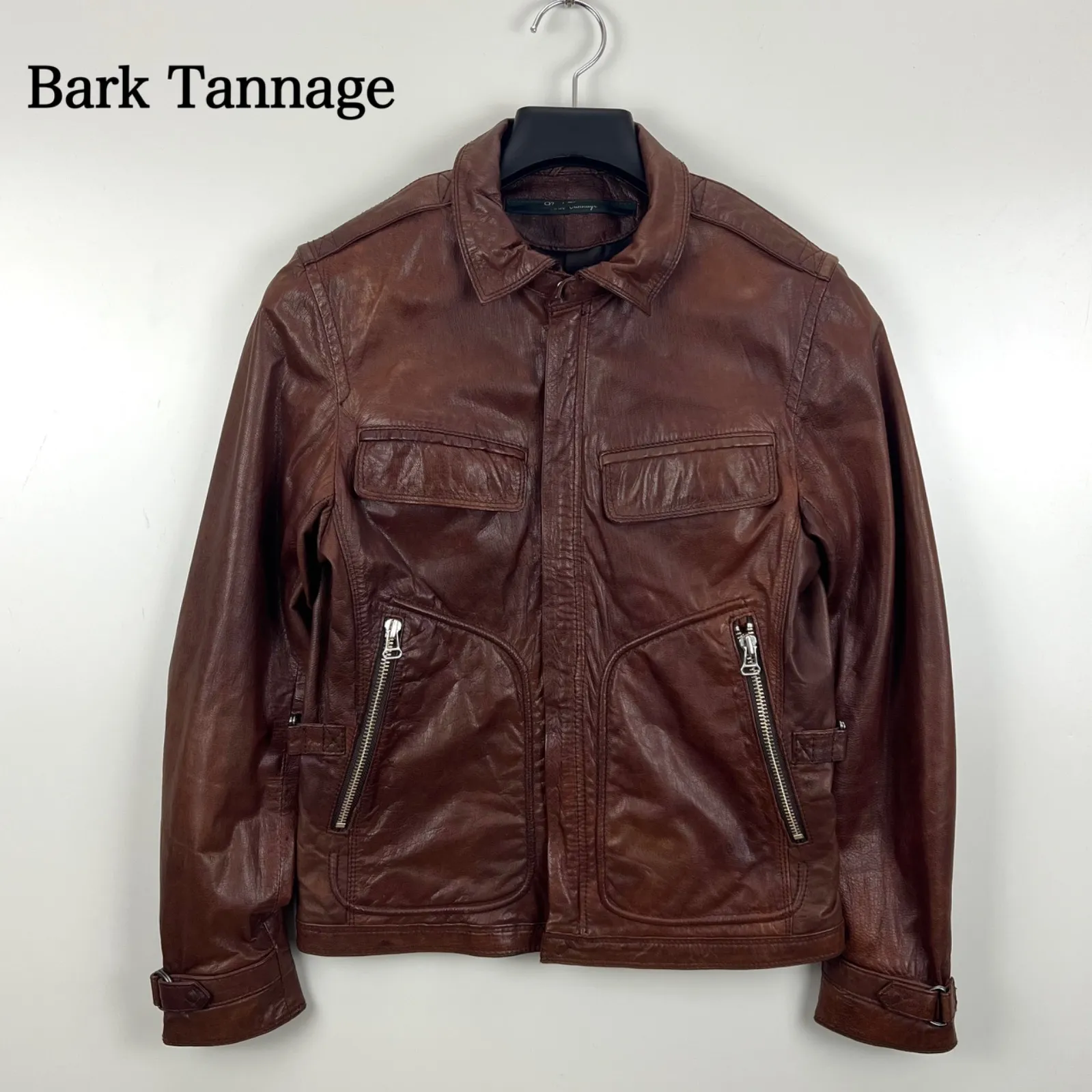 2026年最新】BARK TANNAGE メンズ レザージャケット・ライダースの人気 